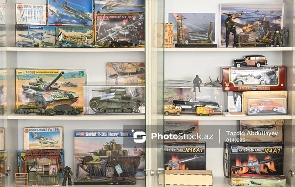 17 yaşında təyyarə idarə edən pilotun miniatür dünyasından FOTOREPORTAJ