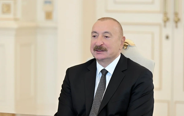 İlham Əliyev Böyük Britaniyanın ticarət üzrə dövlət nazirini qəbul edib