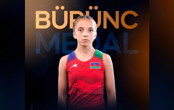Azərbaycanın qadın güləşçisi Avropa çempionatında bürünc medal qazanıb