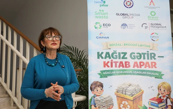 "Kağız gətir - kitab apar" sosial-ekoloji layihəsinə start verildi