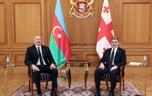 Состоялась встреча Ильхама Алиева с Михаилом Кавелашвили один на один