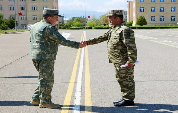 Naxçıvanda hərbi vəzifəlilərlə təlim toplanışı keçirilib