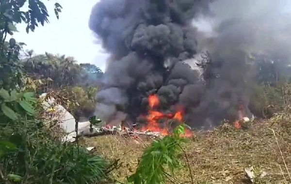 Kolumbiyada hərbi təyyarənin qəzaya uğraması nəticəsində ölənlərin sayı 66-ya çatıb
