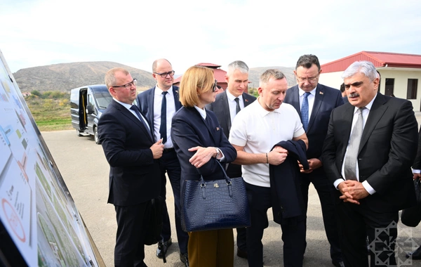 Belarus Baş nazirinin müavini Ağdam şəhərinə gəlib Belarus Baş nazirinin müavini Ağdam şəhərinə gəlib