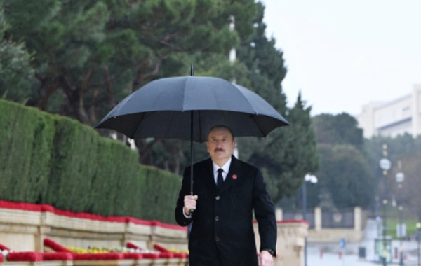 Президент Ильхам Алиев почтил память шехидов 20 января