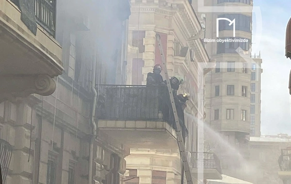 "Torqovı"da GÜCLÜ YANĞIN nəzarət altına alınıb, xəsarət alan var