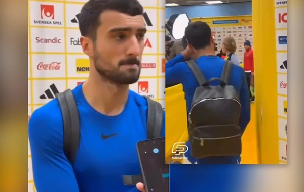 Махир Эмрели не смог сдержать слез после матча со Швецией