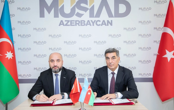 MÜSİAD Azərbaycanla VİDAL Özəl Sənaye Məhəlləsi arasında memorandum imzalandı