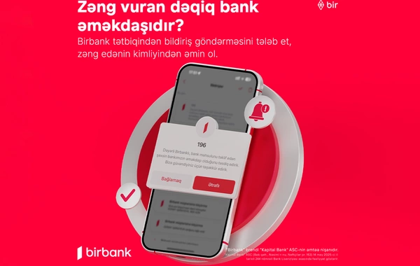 Zəng edənin bank əməkdaşı olub-olmadığını yoxlaya bilərsiniz