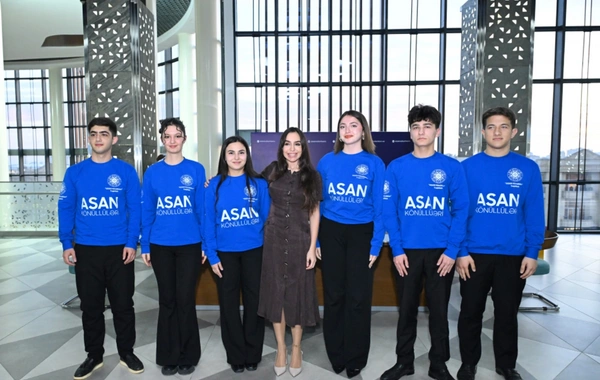 Leyla Əliyeva "ASAN Məktub" sosial proqramının 10 illiyinə həsr olunan tədbirdə iştirak edib