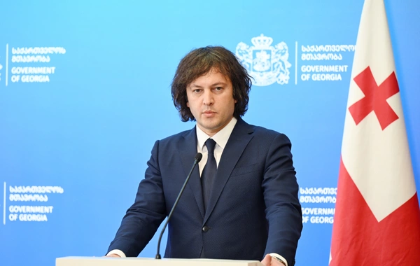 Azərbaycan Prezident və Gürcüstanın Baş naziri mətbuata bəyanatlarla çıxış ediblər