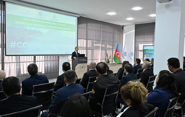 Əmək və Sosial Münasibətlər Akademiyasında COP29-a həsr edilən elmi nəşrin təqdimatı olub