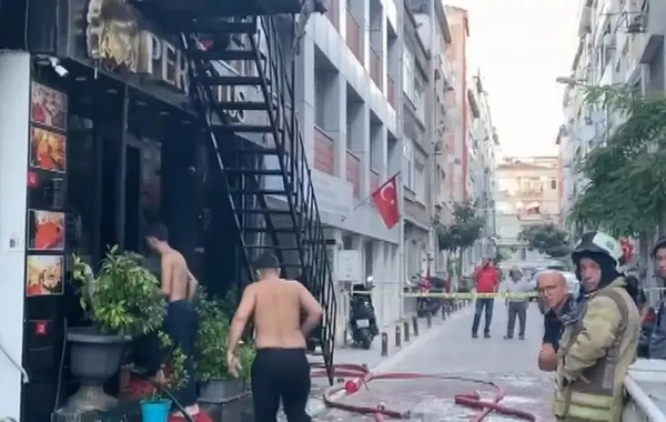 İstanbulda hoteldə yanğın - 12 nəfər xəstəxanalıq oldu