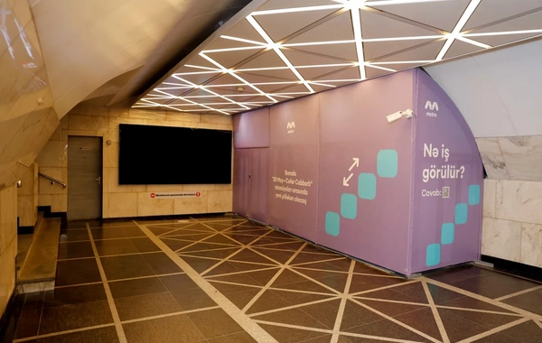 Bakı metrosu xətlərin ayrılması üçün 200 metrlik tunelin inşasına hazırlaşır