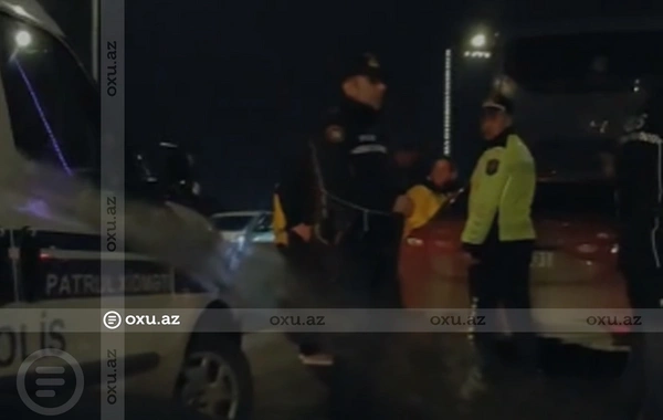 Saray körpüsündə minik avtomobili ilə sərnişin avtobusu toqquşdu, xəsarət alan var