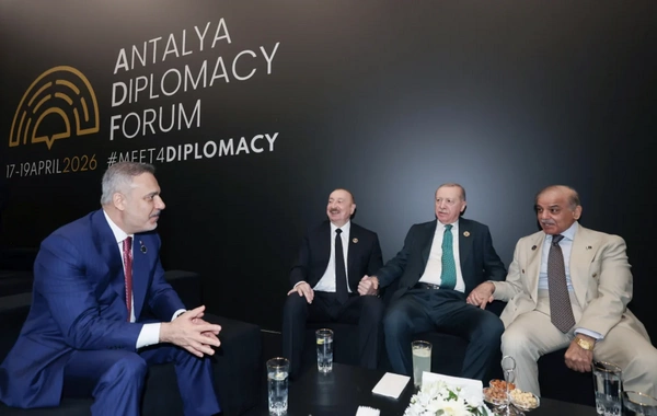 Antalyada Diplomatiya Forumunun açılış mərasimi keçirilib, Prezident İlham Əliyev tədbirdə iştirak edib