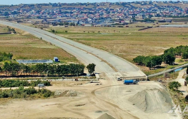 Pirşağı–Novxanı–Xırdalan–M4 avtomobil yolunun tikintisi layihəsinin 51 %-i icra edilib
