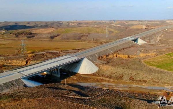 Horadiz–Cəbrayıl–Zəngilan–Ağbənd yolunun tikintisi 95 % icra olunub
