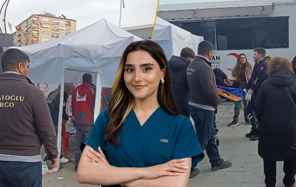 Azərbaycanlı həkim Türkiyədə küçənin ortasında yaralını xilas etdi