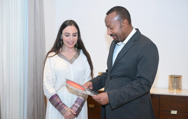 Leyla Əliyeva Efiopiyanın Baş naziri ilə görüşüb