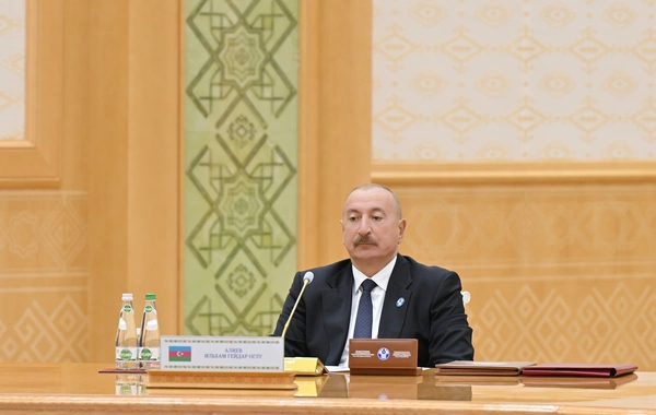 İlham Əliyev MDB Dövlət Başçıları Şurasının məhdud tərkibdə iclasında iştirak edib