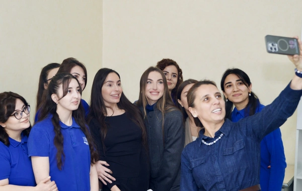 Leyla Əliyeva və Alena Əliyeva Gəncə Autizm Mərkəzi ilə tanış olublar