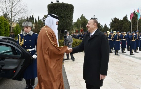 The President of Azerbaijan congratulated the Emir of Qatar