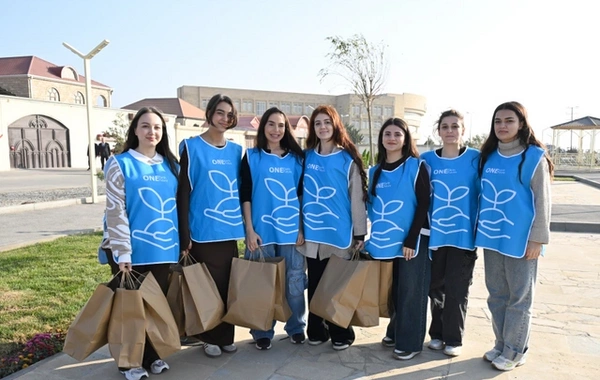 Leyla Əliyeva Qaradağda yeni parkın açılışında iştirak edib