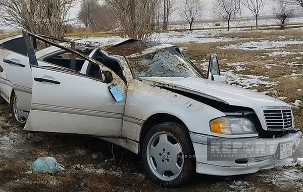Naxçıvanda bir ailənin dörd üzvü yol qəzasında xəsarət alıb