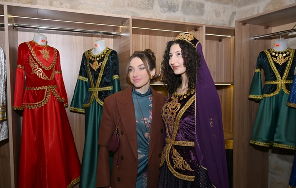 Buxara karvansarasının əsaslı bərpa və konservasiya işlərindən sonra açılışı olub