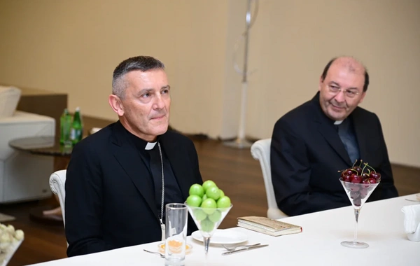 Leyla Aliyeva met with the head of the Vatican Apostolic Library and Vatican Apostolic Archive