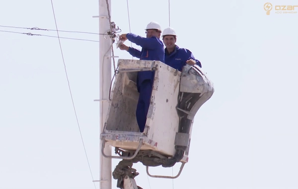 Azərişıq Cəbrayıl və Xankəndinin elektrik şəbəkəsini yeniləyir
