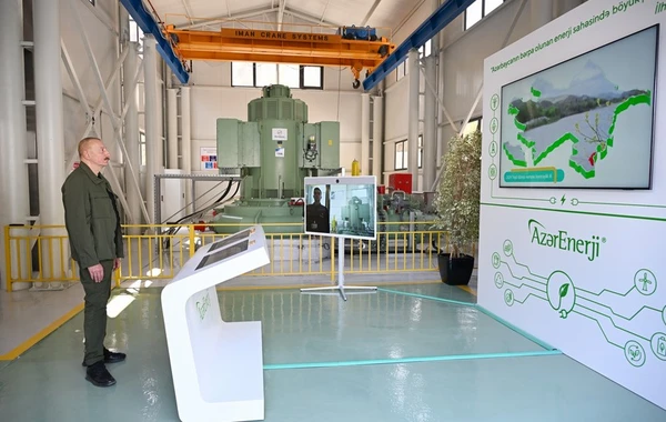 İlham Əliyev Kəlbəcərdə "Zar" KSES-in və SCADA sistemi vasitəsilə Göygöldə "Toğanalı" KSES-in açılışını edib