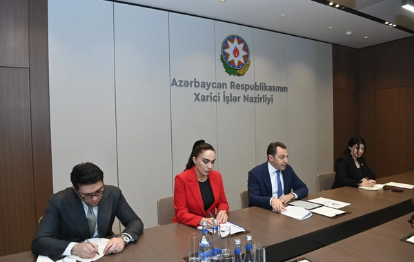 Elnur Məmmədov ABŞ Dövlət Departamentinin nümayəndələri ilə Strateji Tərəfdaşlıq Xartiyasını müzakirə edib