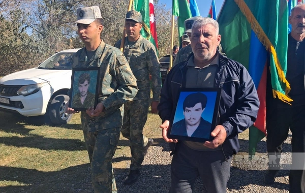 İmişlidə I Qarabağ müharibəsinin itkin-şəhidi Elçin Heydərov dəfn edilib İmişlidə I Qarabağ müharibəsinin itkin-şəhidi Elçin Heydərov dəfn edilib