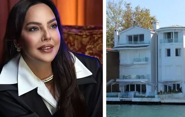Ebru Gündəşin qızına miras qoyduğu əkiz villalardan yeni görüntüləri