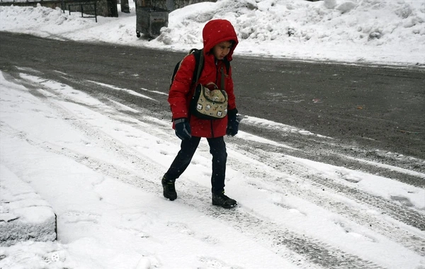 Türkiyənin bu şəhərinə güclü qar yağdı