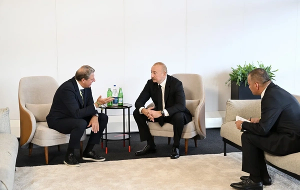 İlham Əliyev Beynəlxalq Xizək və Snoubord Federasiyasının prezidenti ilə görüşüb