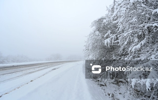 Şimal-qərb bölgəsinə qar yağıb, bəzi ərazilərdə qalınlıq 15 sm-ə çatıb