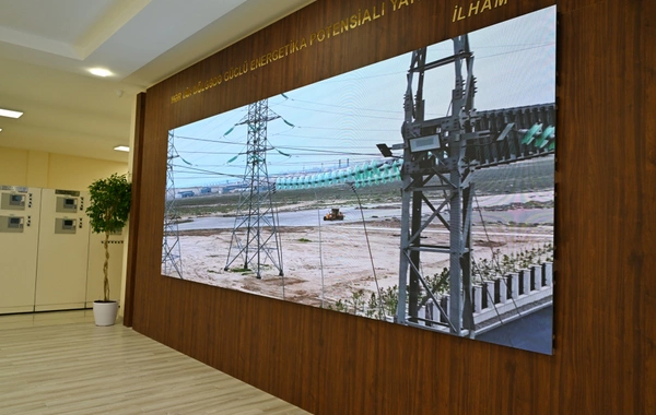 Ilham Aliyev attended the opening of the "Yeni Sangachal" substation