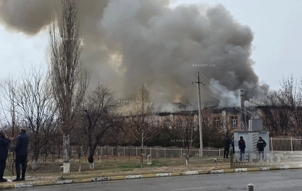 Naxçıvanda hərbi hissədə yanğın olub