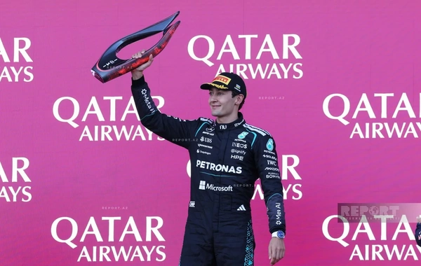 "Formula 1" üzrə Azərbaycan Qran-prisinin qalibi mükafatlandırılıb