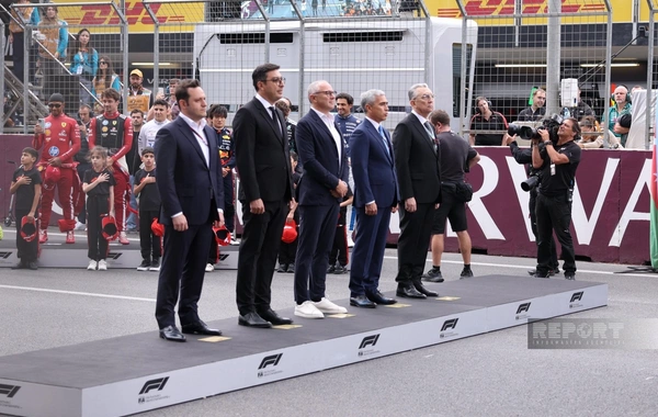 "Formula 1" üzrə Azərbaycan Qran-prisinin açılış mərasimi keçirilib