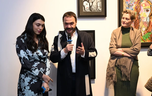 Leyla Aliyeva attended the exhibition "A House with a View of the Landscape"