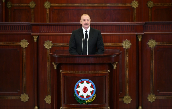 İlham Əliyevin yeddinci çağırış Milli Məclisin ilk iclasında çıxışının TAM MƏTNİ