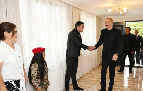 İlham Əliyev Xocalı rayonunun Seyidbəyli kəndində olub