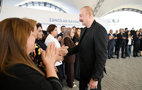 Zəngilanın Məmmədbəyli və Ağalı kəndlərinin sakinlərinə mənzillərin açarları təqdim edilib Zəngilanın Məmmədbəyli və Ağalı kəndlərinin sakinlərinə mənzillərin açarları təqdim edilib