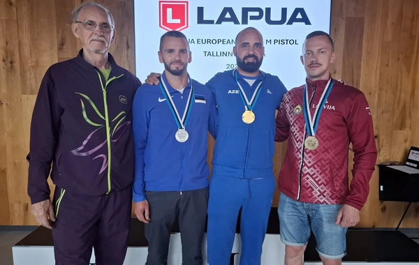 Azərbaycan atıcısı Avropa Kubokunda qızıl medal qazandı