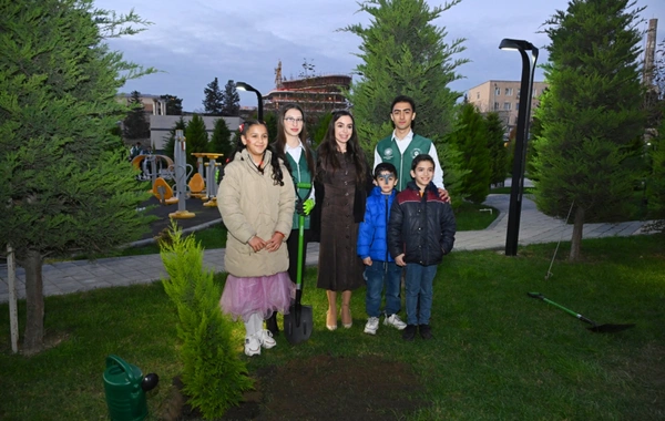 Leyla Əliyeva "ASAN Məktub" sosial proqramının 10 illiyinə həsr olunan tədbirdə iştirak edib