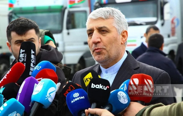 İranın səfiri: Yardım karvanı Azərbaycan hökumətinin və xalqının həmrəyliyini göstərir